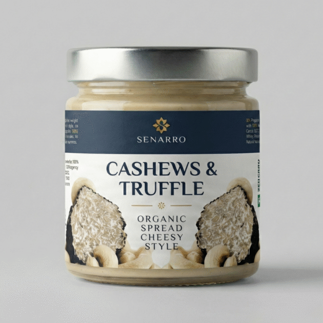 Bio-Veganer Brotaufstrich – Cashew und Trüffel
